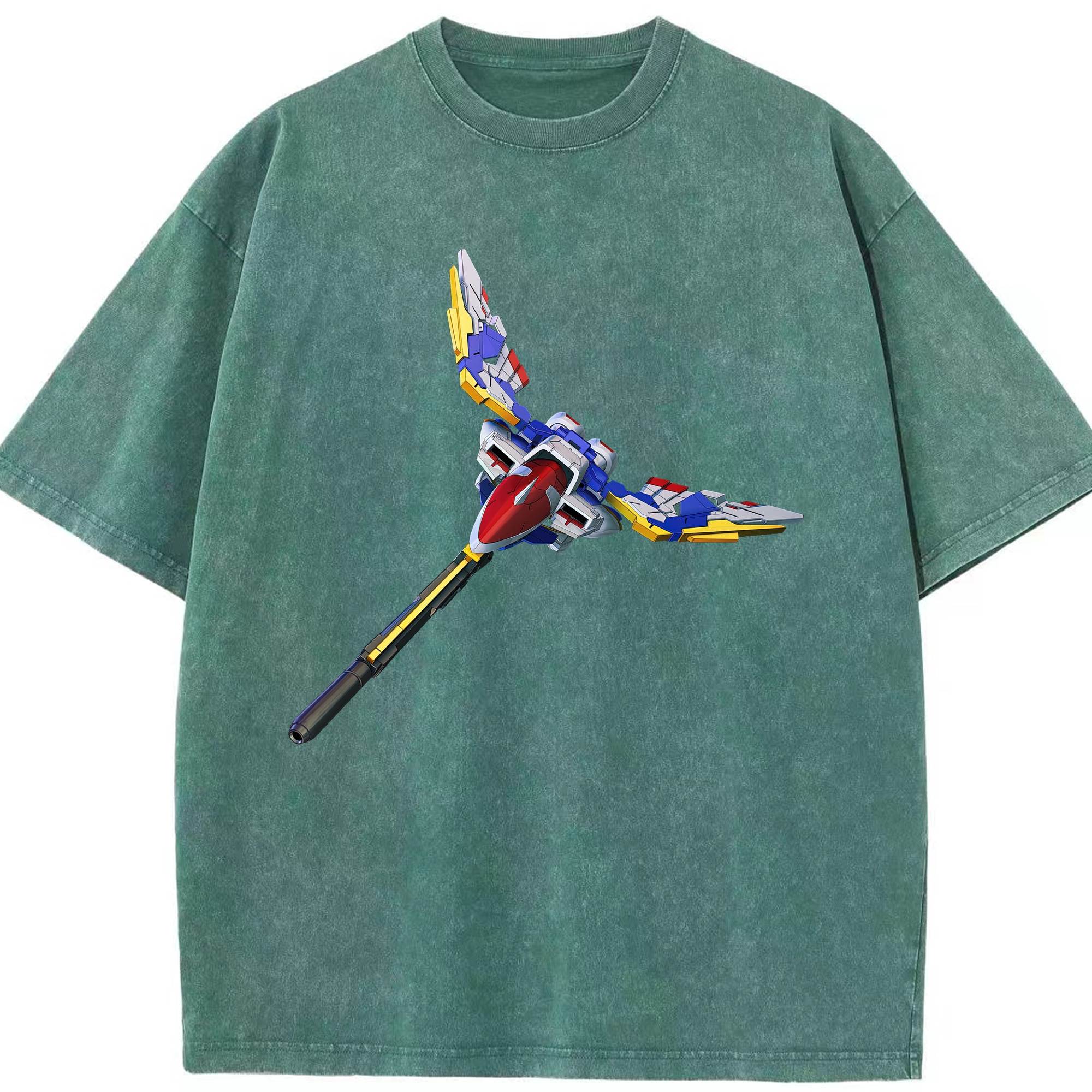 （画像用） 機動戦士ガンダム Mobile Suit Gundam 綿100% ヴィンテージ風 半袖Tシャツ（フロントプリント）